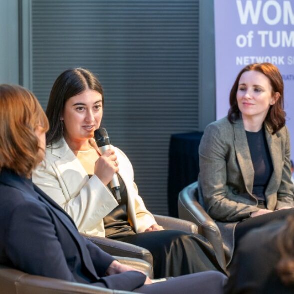 Panelistinnen beim Women of TUM Talk 2025